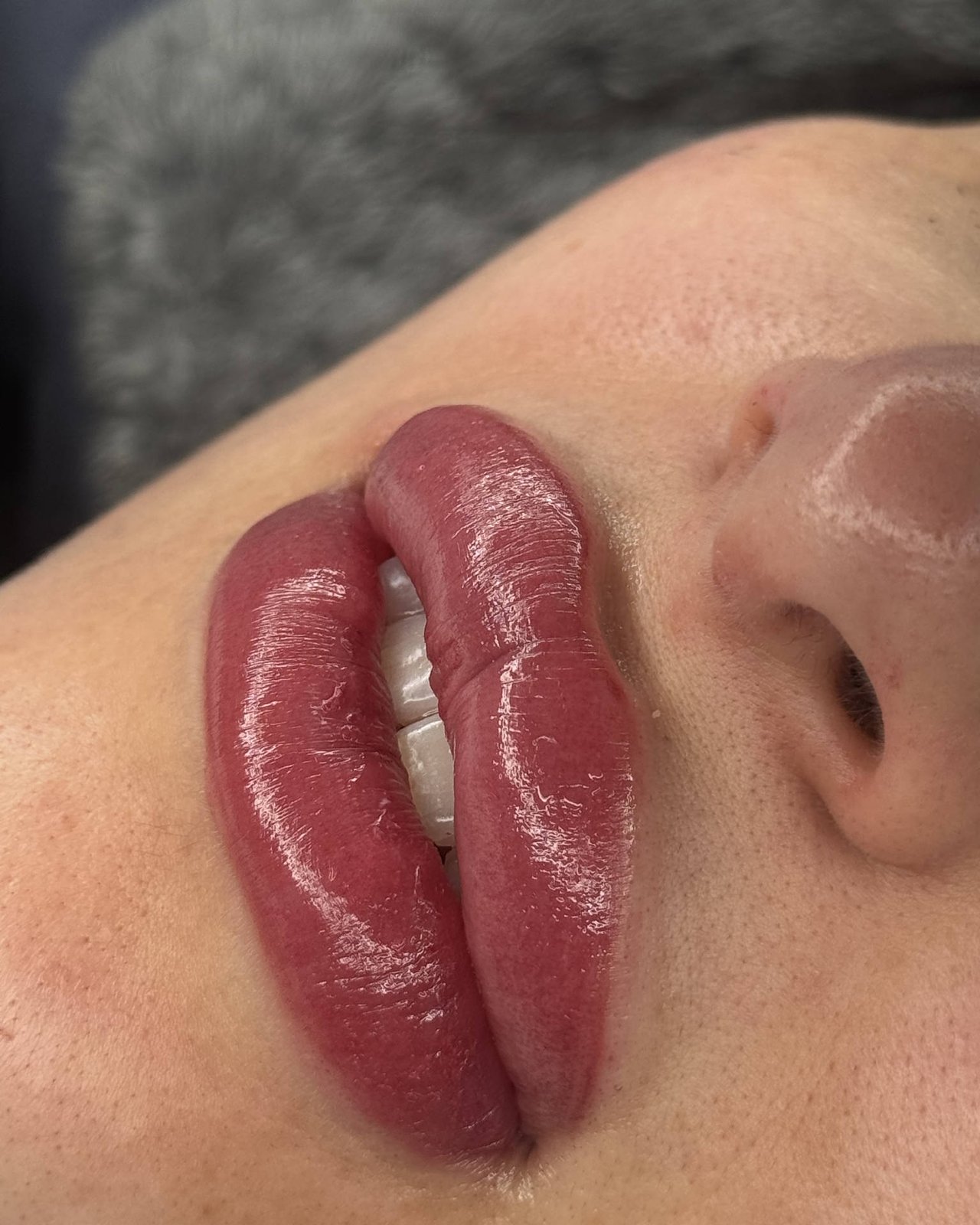 Permanent Make-up Lippen — Arbeit von SIAmore Cosmetics