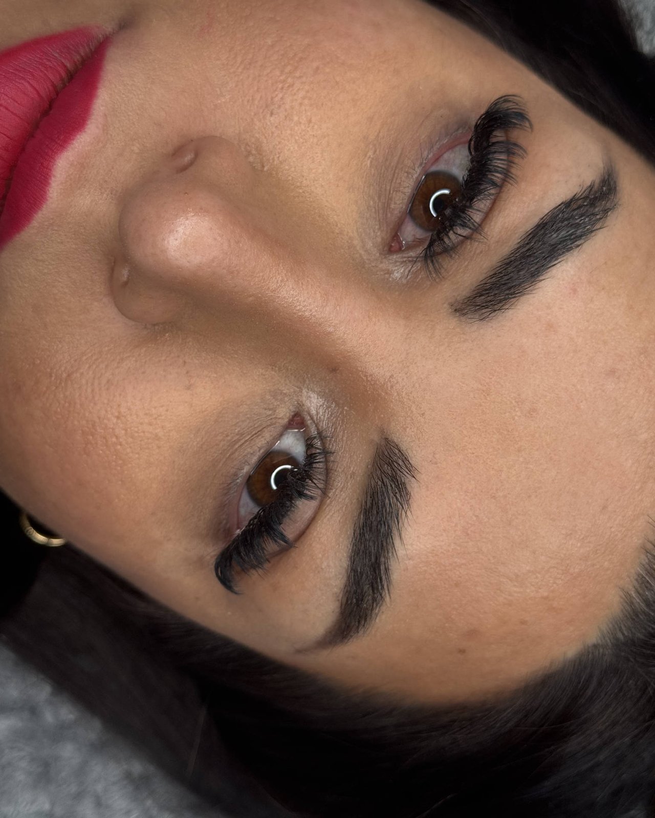 Wimpernverlängerung — Arbeit von SIAmore Cosmetics